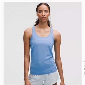 Lululemon Women’s Blue Swiftly Tech Racerback Tank Top 2.0 Hip Length